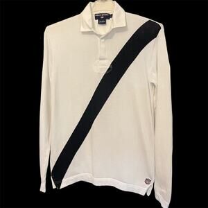 Ralph Lauren Men's Knit Long Sleeves Polo Sport Shirt Size Large
